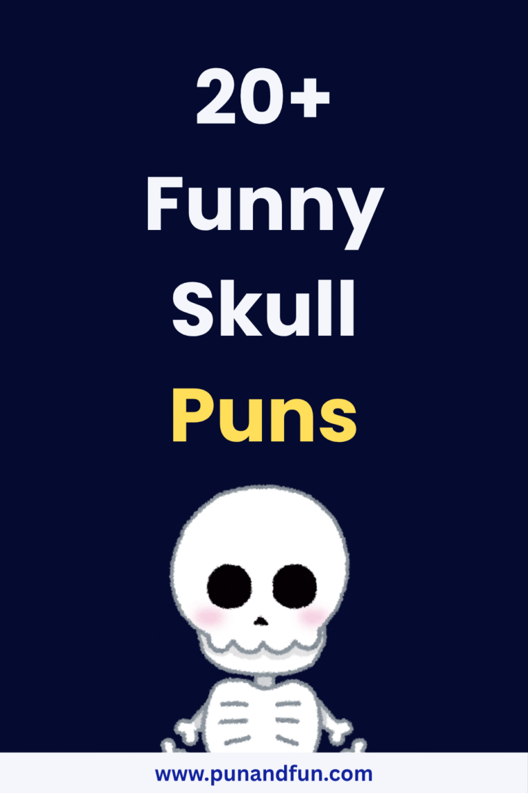 20+ Funny Skull Puns
