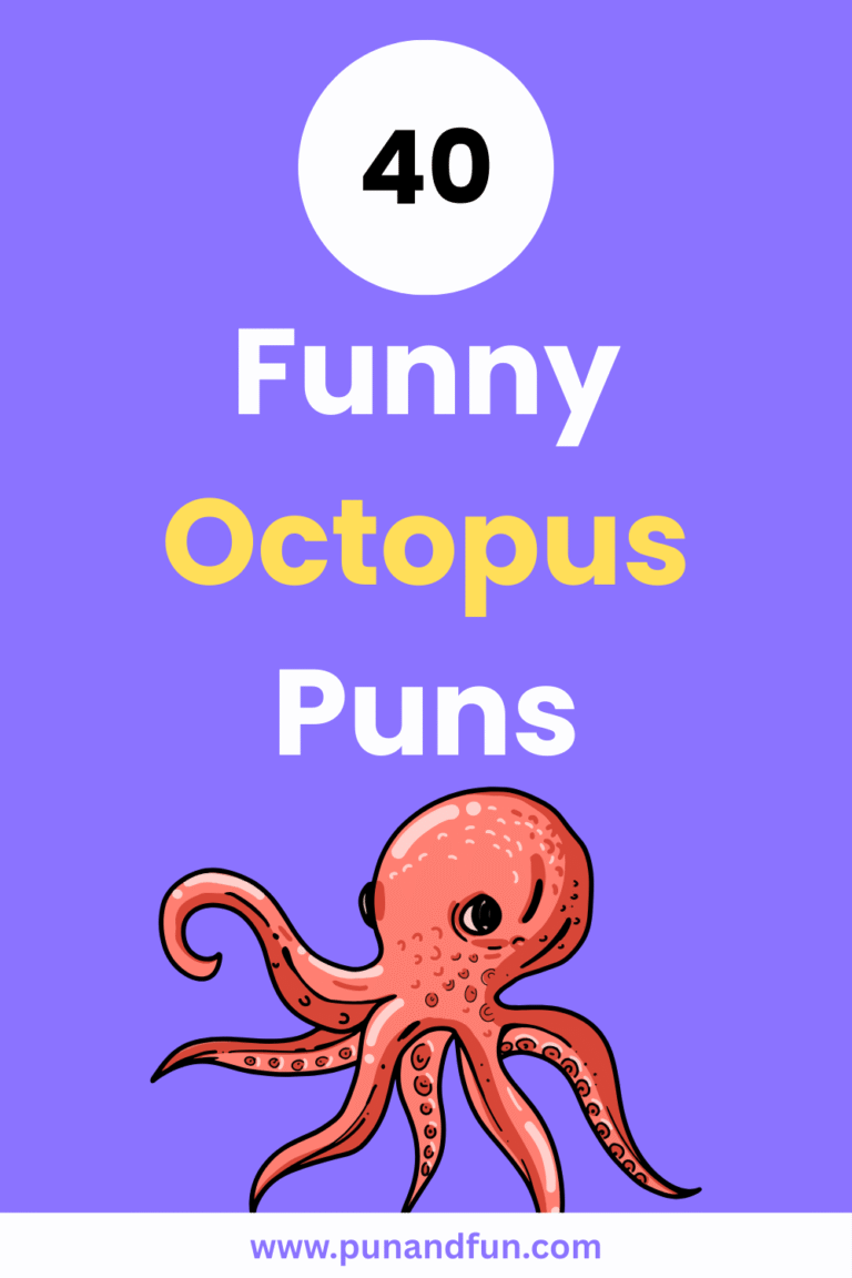 40 Funny Octopus Puns