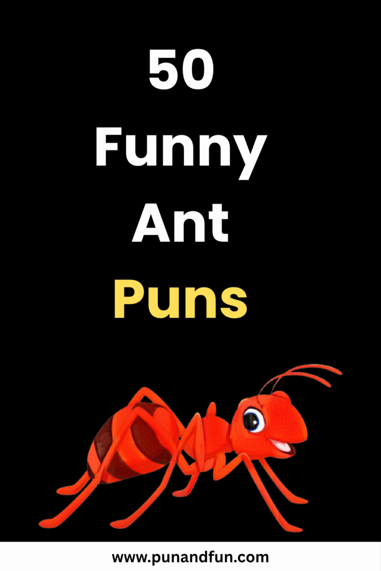50 Funny Ant Puns