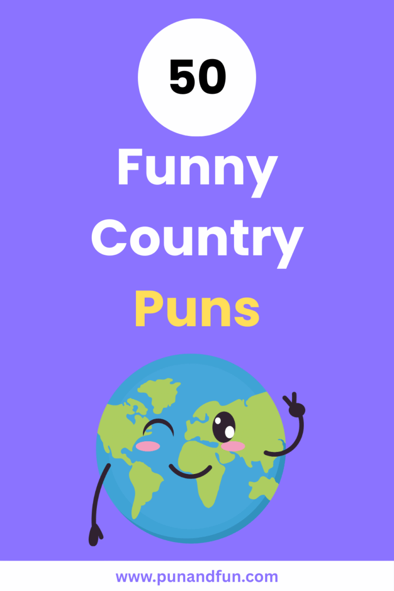 50 Funny Country Puns