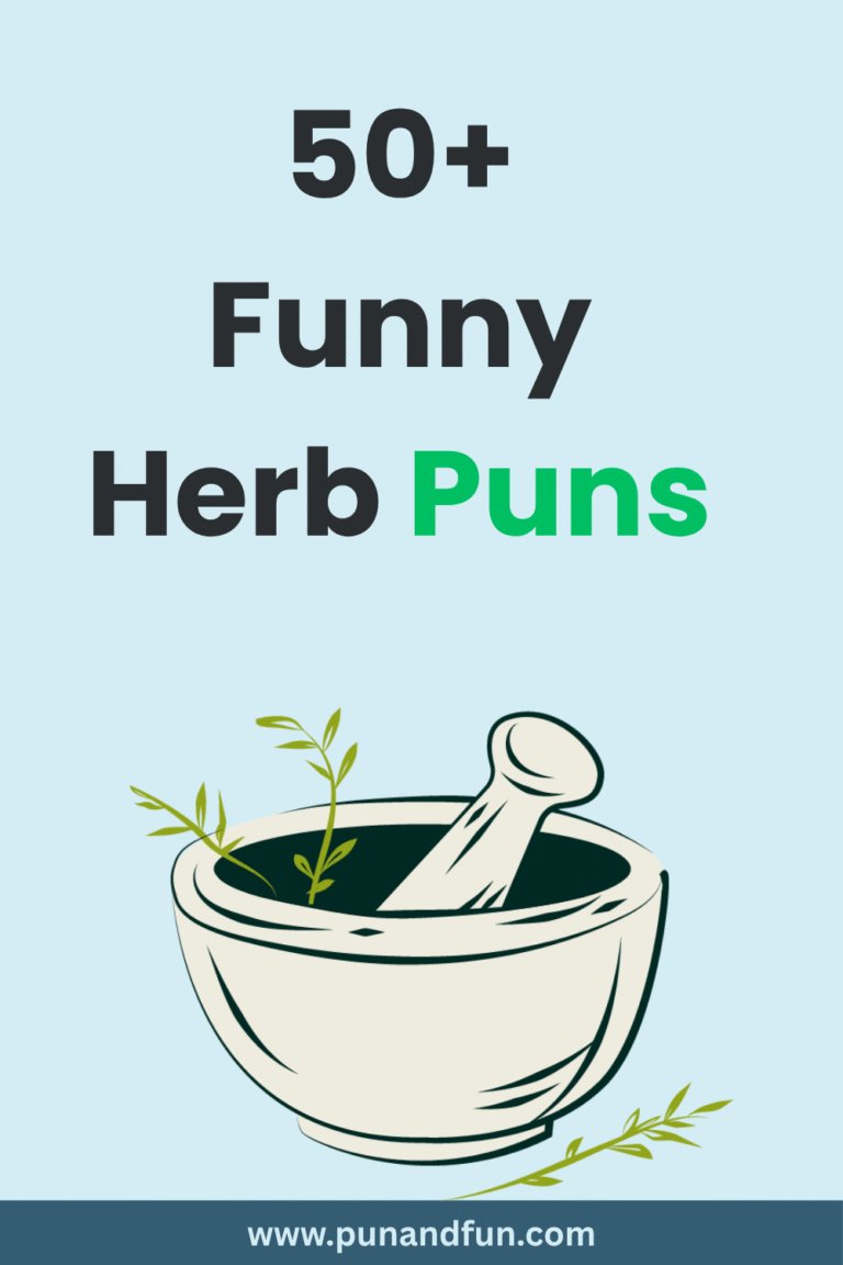 50+ Funny Herb Puns