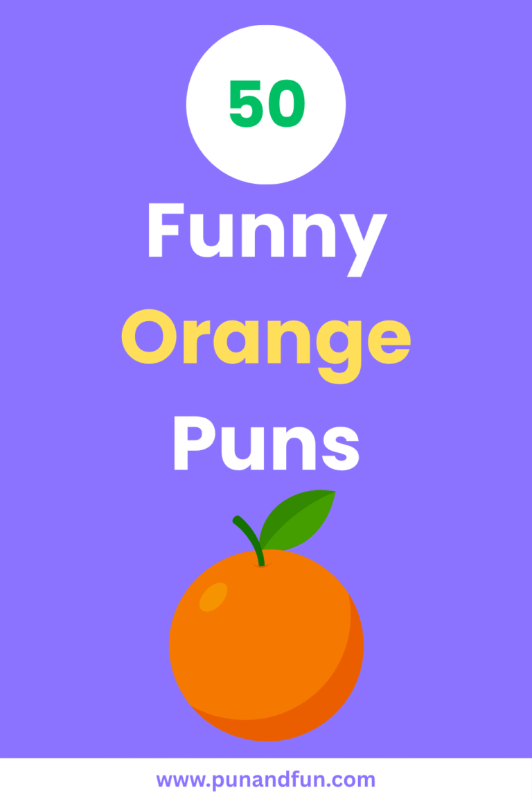 50 Funny Orange Puns