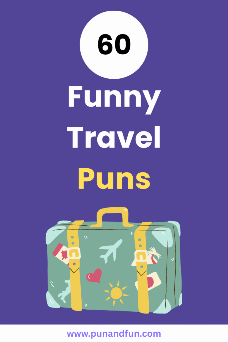 60 Funny Travel Puns