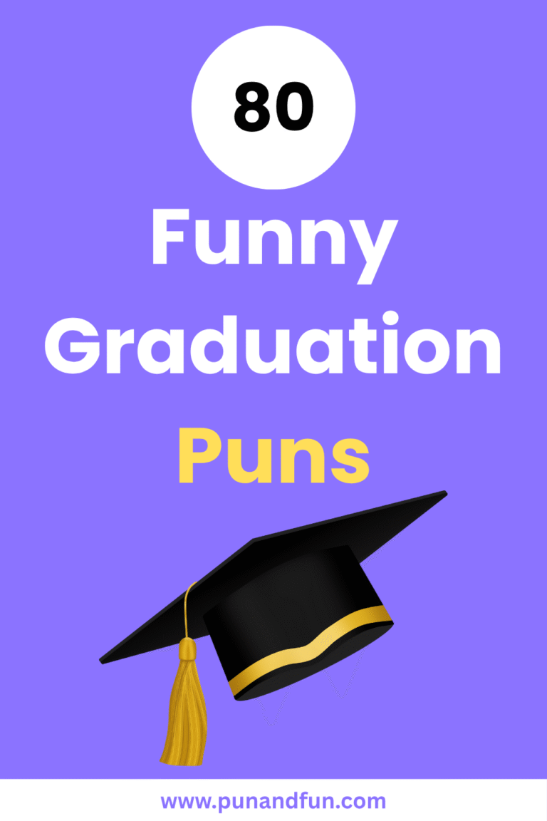 80 Funny Graduation Puns