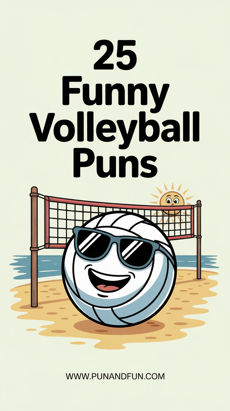 25 Funny Volleyball Puns