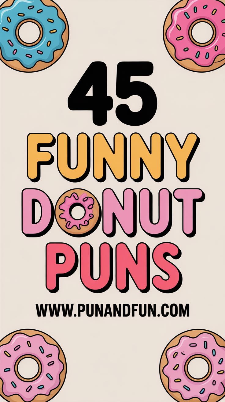 45 Funny Donut Puns That Are A-Glaze-ing