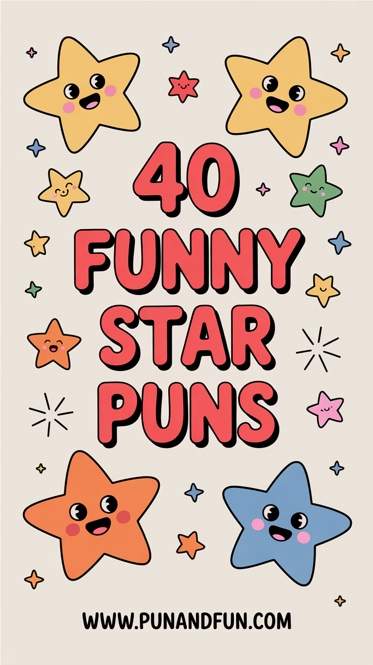 40 Funny Star Puns That Are Out of This World