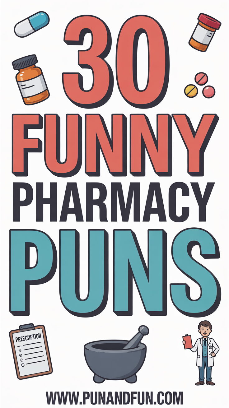 30 Funny Pharmacy Puns